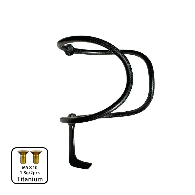 7/9g Ultralight Carbon Bottle Cage Bicycle Water Bottle Holder Road Bike MTB Matte/Glossy Cup Cycling Accessories Titanium Alloy