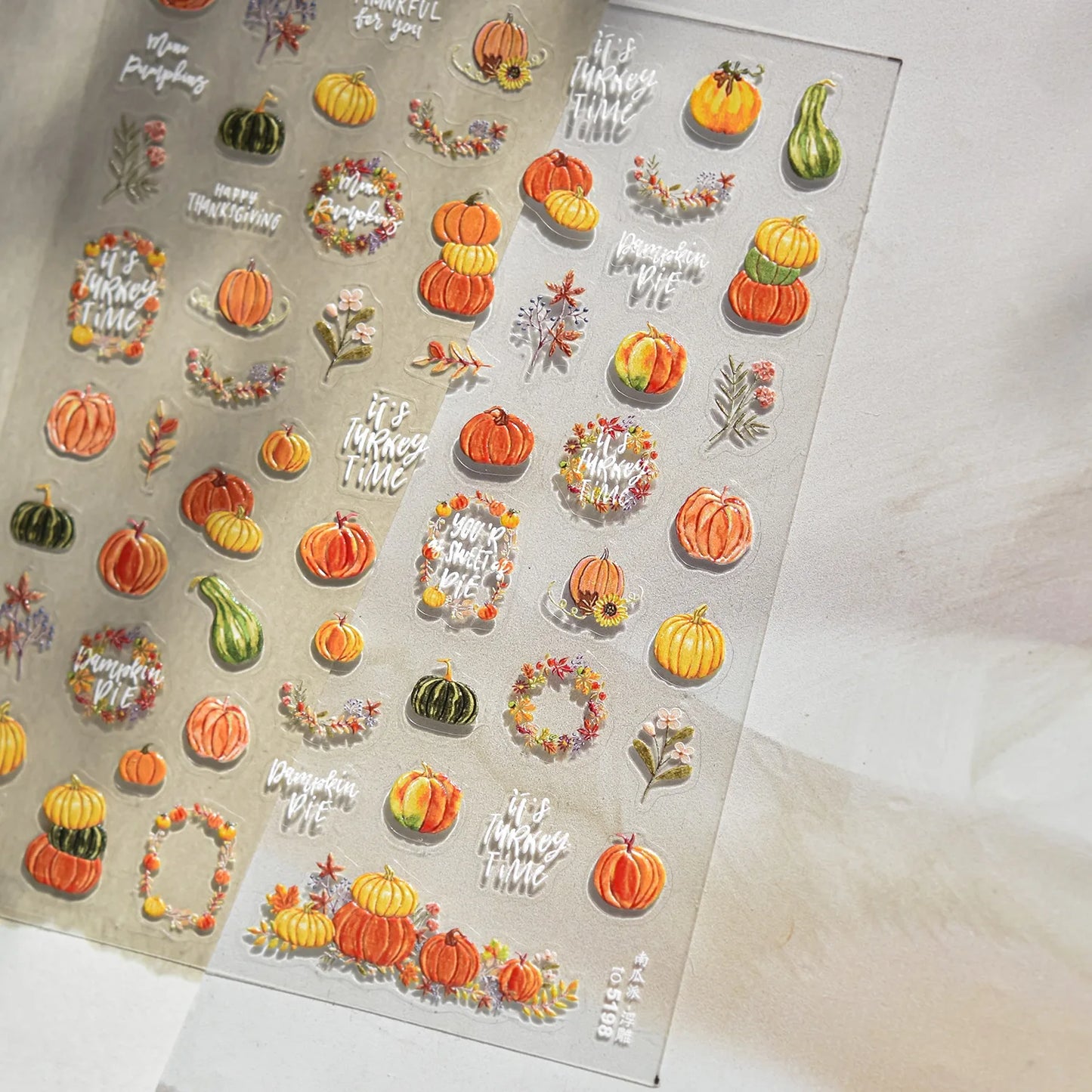 Sweet Summer Delicious Watermelon Ice Cream 5D Nail Art Sticker Elegant Bowknot Cool Ice Square Jelly Nail Decals for Manicure