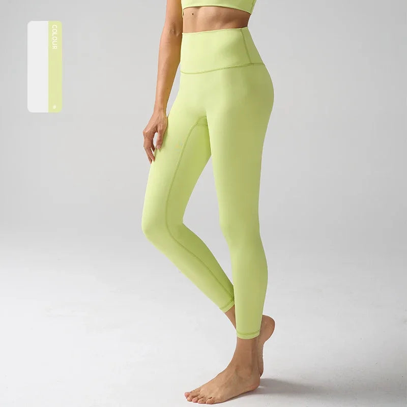 High Waist Naked Feeling Leggings Women Fitness Running Yoga Leggings Pants Energy Gym Tight Leggings Casual Workout Leggings