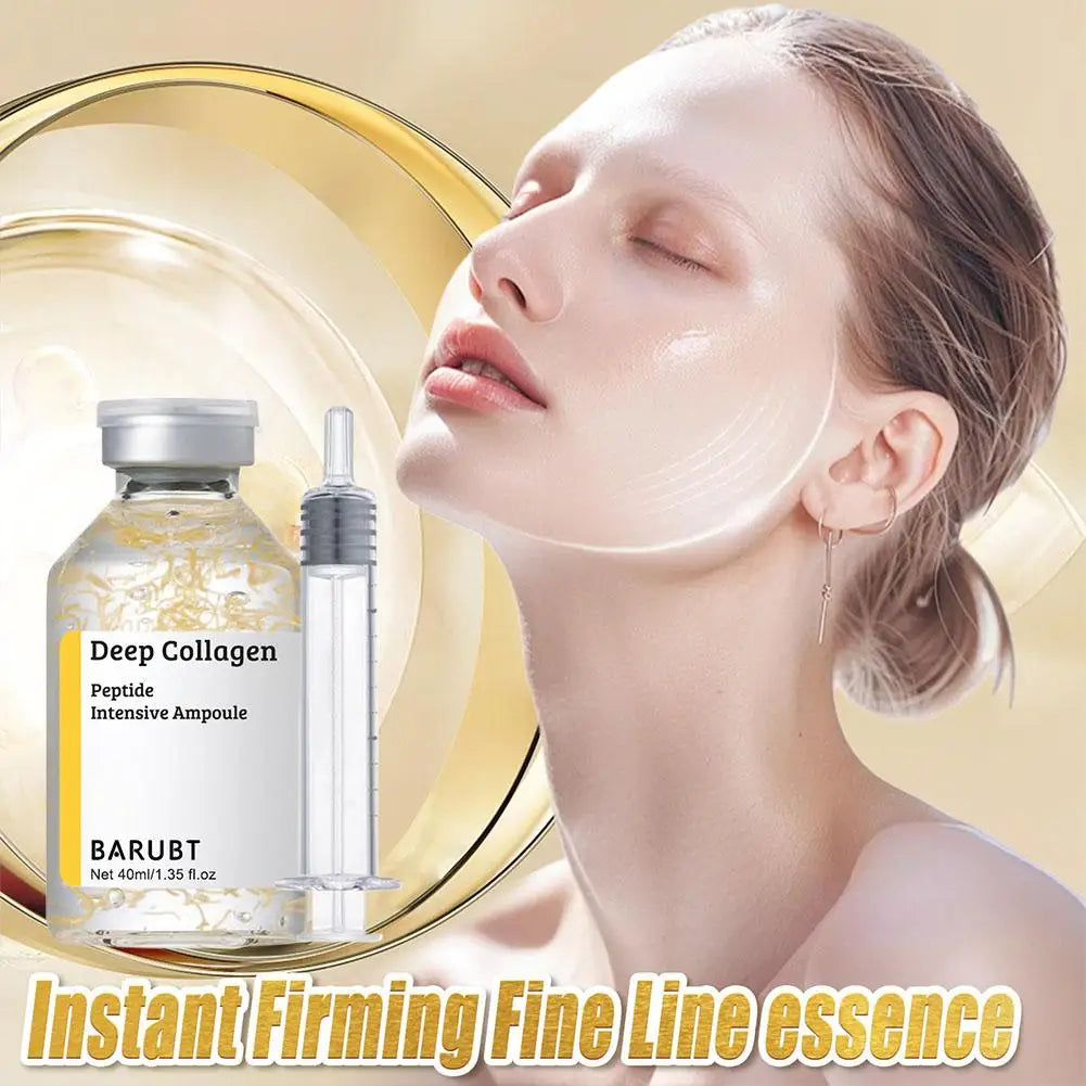 Deep Collagen Peptide Intensive Ampoule Essence Revitalizing Deep Moisturizing Glow Boosting Firming Nourishing Korean Skin Care