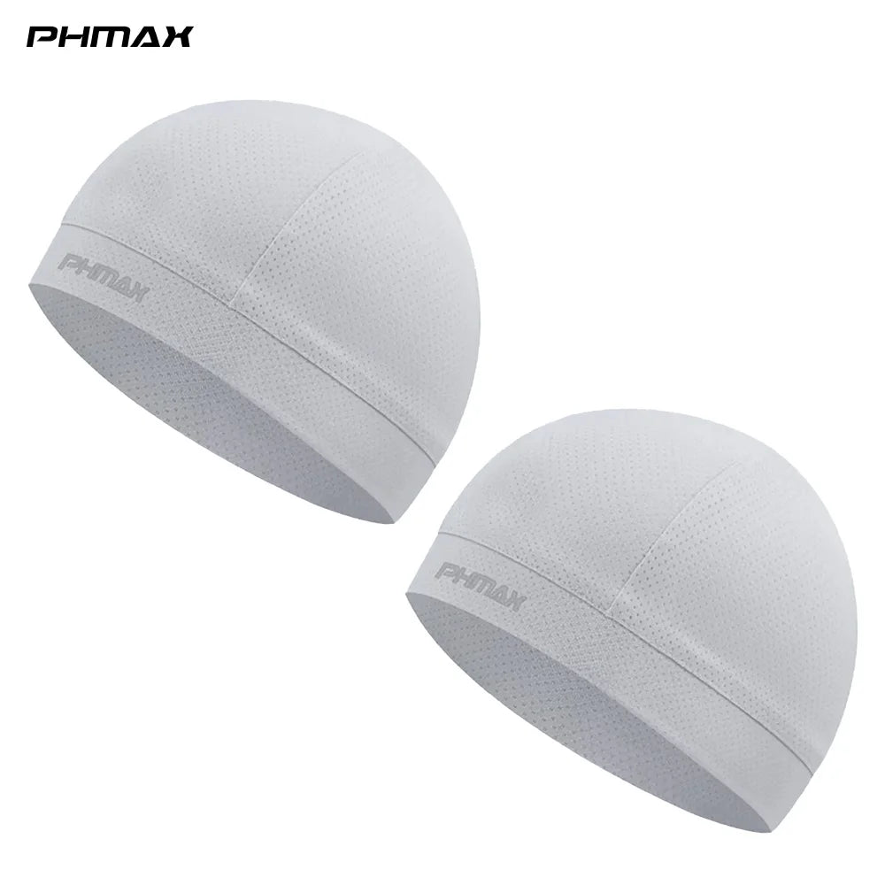 PHMAX Ice Silk Cycling Cap Mesh Breathable Ice Cool Sports Cap Sun Protection Cycling Cap Bicycle Mask Sports Headband