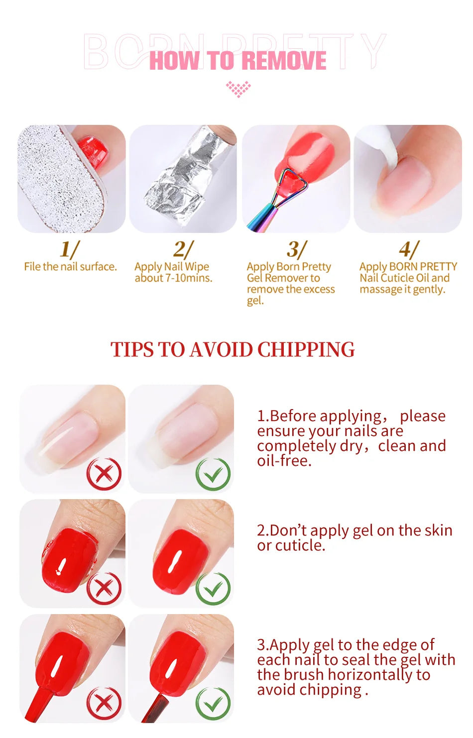 BORN PRETTY Non-Stick Hand Extension Gel Nail Polish 15ml 3D Shaping/Sculpting/Carving Milky Jelly UV/LED Nail Art Hard Gel