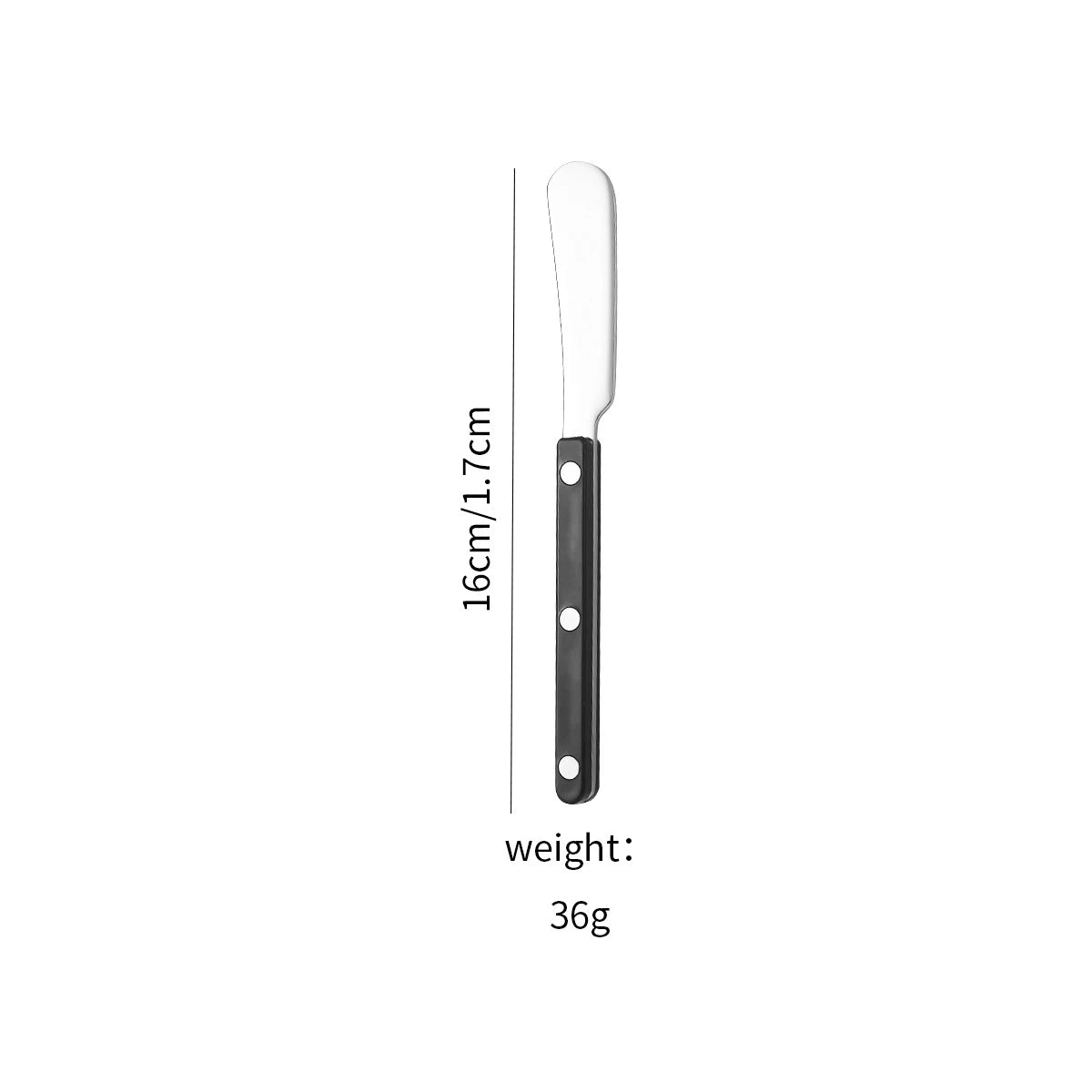 1 Piece 304 Stainless Steel Cheese Butter Knife Western Food Bread Jam Cream Knife Cutlery