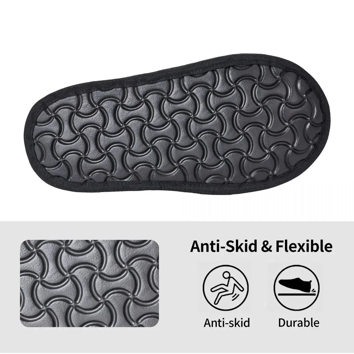 Winter House Cotton Slippers Harrys Potters Magic School Accessories Household Fur Slides Slippers Indoor Cozy Anti Slip Slides