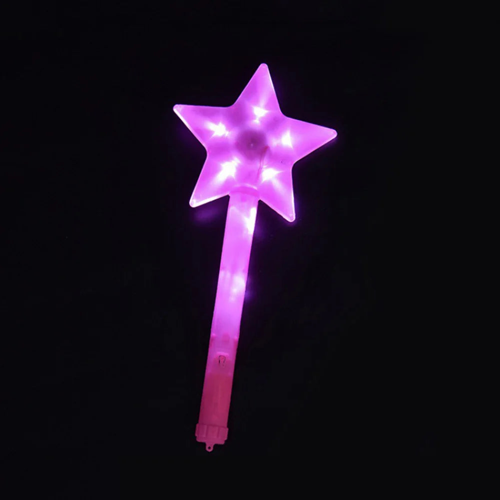 Concert LED Glowing Sticks,Flashing Star Glow-Stick Music Festival Celebrations Ambient Lighting Atmosphere Light Raves Party