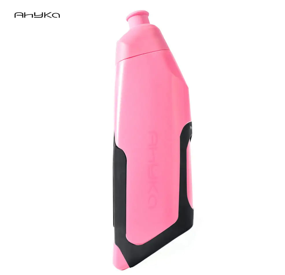 AhyKa Bicycle 600ml Aerodynamic Water Bottle Bracket Set Bike Water Bottle MTB Road Bike Frame Down Tube Riding Water Kettle