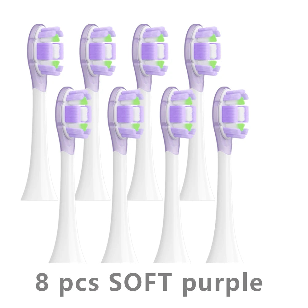 Replacement Brush Heads For XIAOMI MIJIA Pro MES610/MES609 Sonic Electric Toothbrush Dupont Bristle with Caps Sealed Pack
