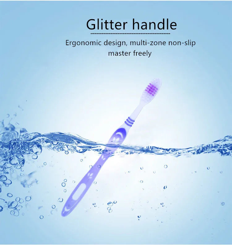 NONA toothbrush, natural, high quality manual toothbrush, soft bristles, suitable for gums, for everyday deep cleaning oral care