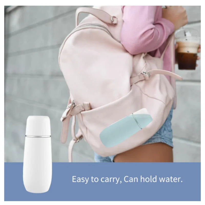 Handheld Portable Travel Bidet Sprayer 400ml Spray Bottle with Nozzle Personal Hygiene Washing Tool Daily Cleansing