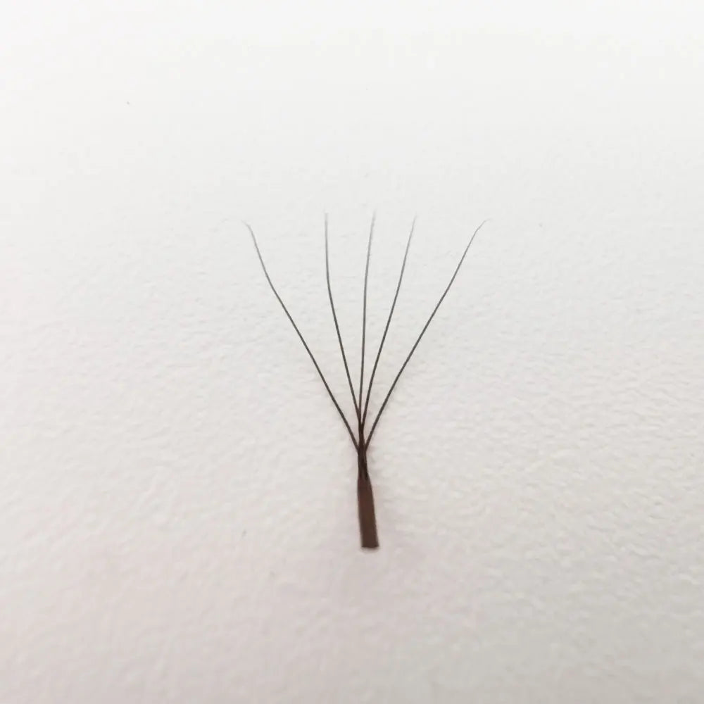 Supmacio Brown Eyelashes W Shaped Eyelash Extensions 2D 3D 4D 5D 6D Premade Fans Lahses Soft Natural Individual Lahesh