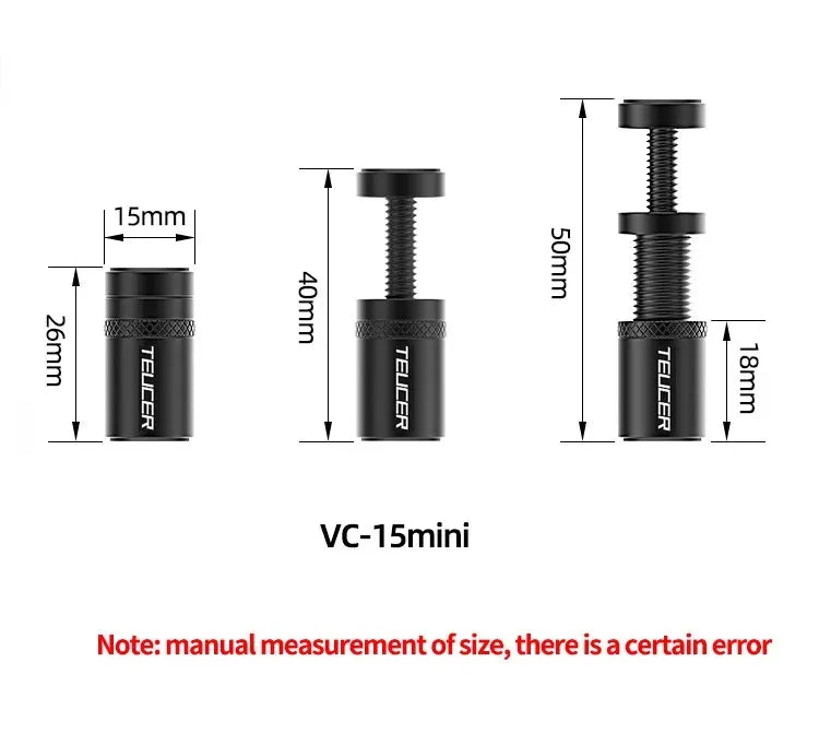 TEUCER Graphics Card GPU Holder Adjustable Telescopic Rotary Screw Magnetic Anti-Slip Support Vertical GPU Video Card Bracket