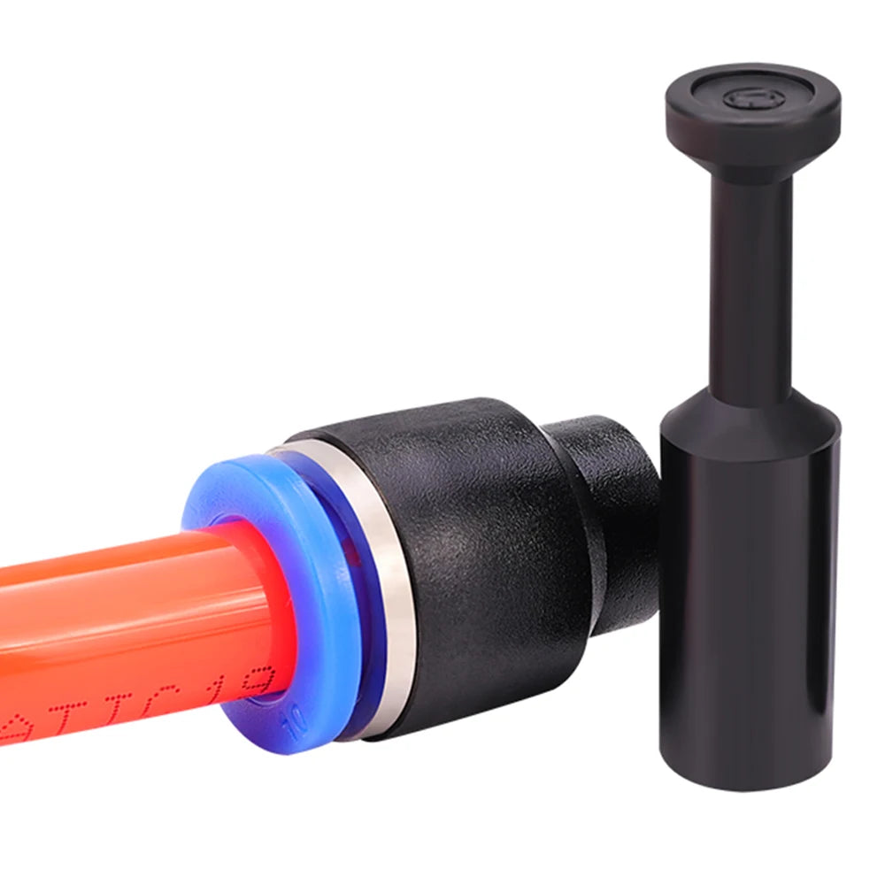 Pneumatic Connector Quick Plug Plastic Plug Pipe Plug PP PPF 4mm 6mm 8mm 10mm 12mm 14mm 16MM Air Hose Sealing Connector