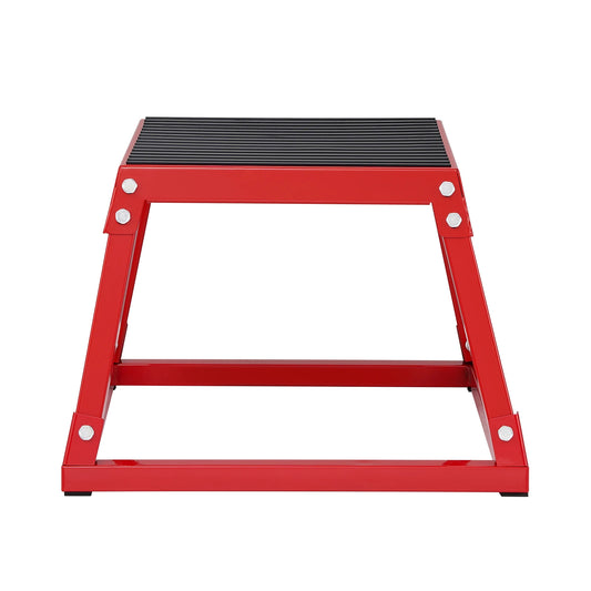 SucceBuy 12/18 Inch Jump Box Anti-Slip Fitness Exercise Step Up Box For Home Gym Training Conditioning Strength Training