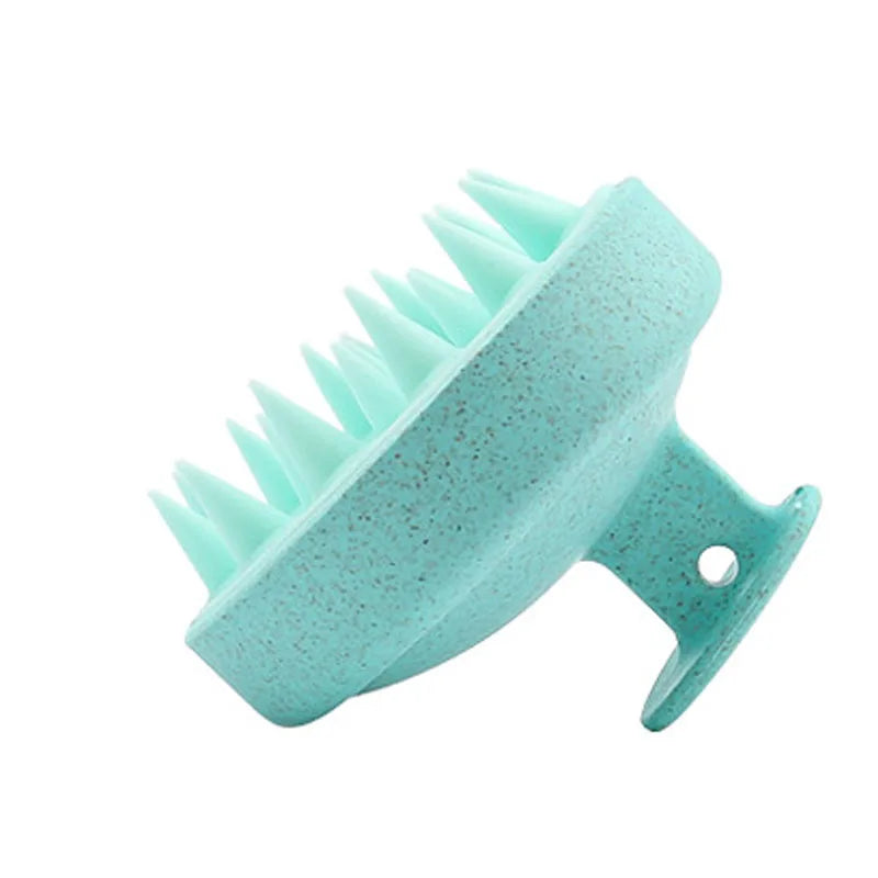 Silicone Shampoo Brush Head Scalp Massage Comb Hair Washing Comb Body Massage Brush Bath Shower Brush Salon Hairdressing Tool