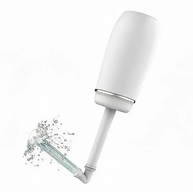 Handheld Portable Travel Bidet Sprayer 400ml Spray Bottle with Nozzle Personal Hygiene Washing Tool Daily Cleansing