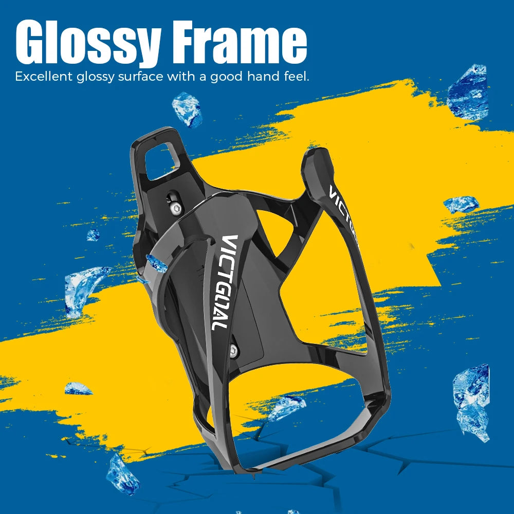 VICTGOAL Cycling Water Bottle Cage with AirTag Hider Lightweight Bottle Bracket MTB Road Bicycle Bottle Stand Holder Accessories