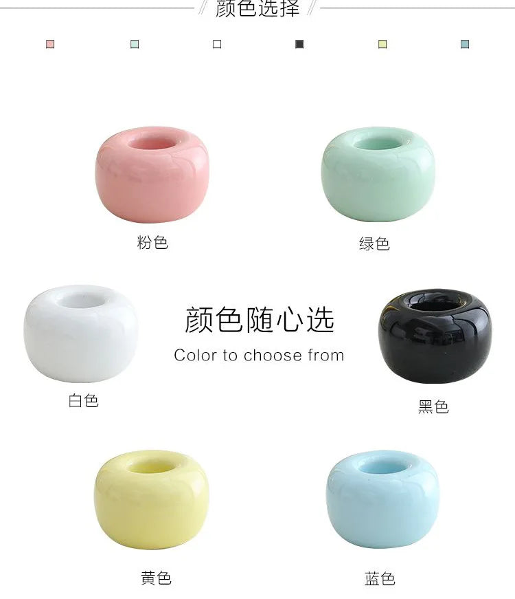 Multi-function Creative Ceramic Toothbrush Holder Storage Rack Bathroom Shower Tooth Brush Stand Shelf Bath