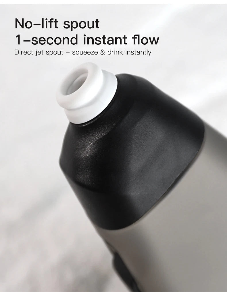 AhyKa Bicycle 600ml Aerodynamic Water Bottle Bracket Set Bike Water Bottle MTB Road Bike Frame Down Tube Riding Water Kettle