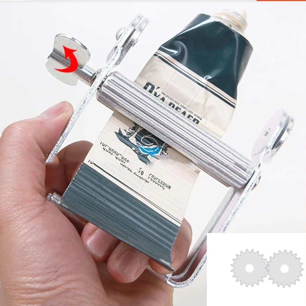 Aluminium Alloy Squeezer Toothpaste Dispenser Tube Wringer Hand Roller Tool