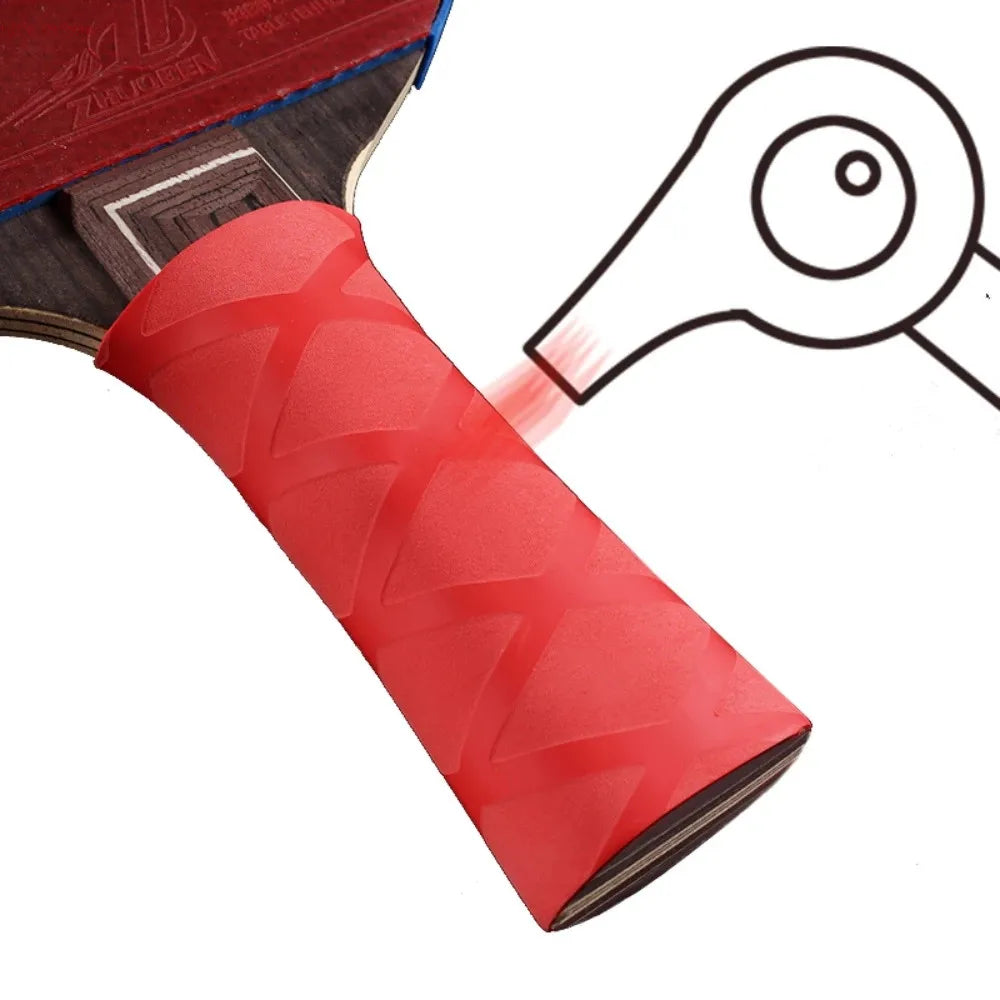 Table Tennis Rackets Overgrip Handle Tape Heat-shrinkable Material Ping Pong Set Bat Grips Sweatband Accessories