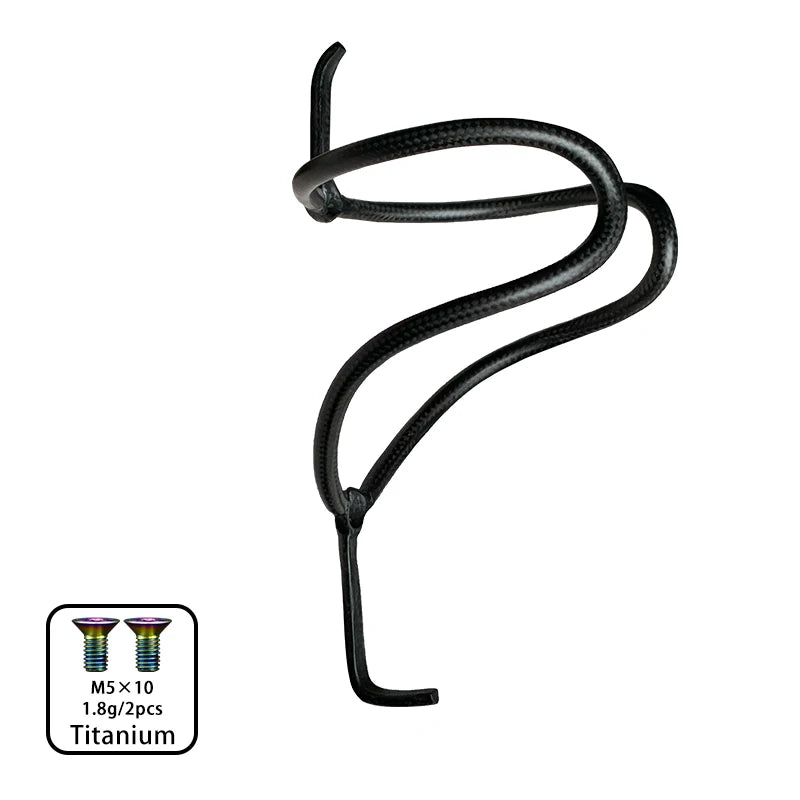 7/9g Ultralight Carbon Bottle Cage Bicycle Water Bottle Holder Road Bike MTB Matte/Glossy Cup Cycling Accessories Titanium Alloy