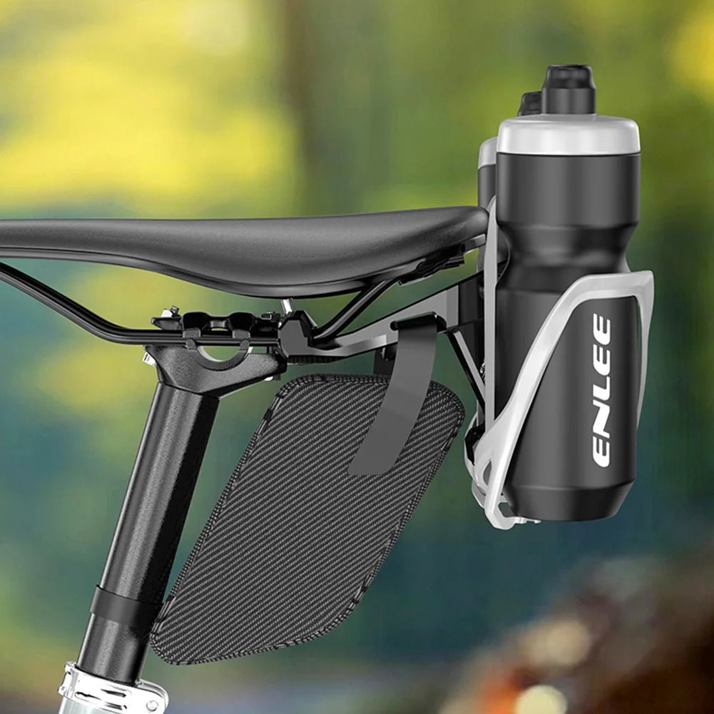 Bicycle Water Bottle Holder Adapter Lightweight Bike Saddle Bottle Cage Extension Bracket Cycling Rear Seat Kettle Mount Stand
