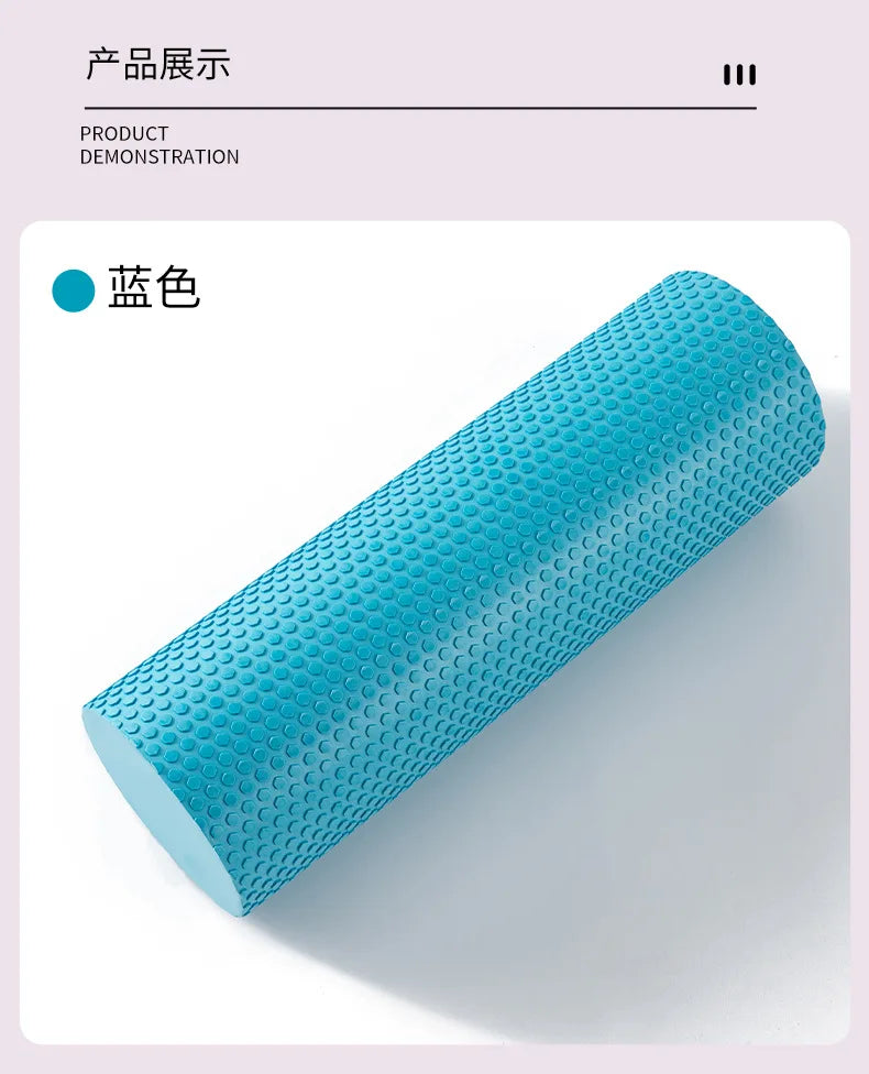 Eva Foam Roller 30/45/60cm Yoga Column Pilates Massage Roller Muscle Tissue Yoga Block Home Fitness Gym Sport Equipment