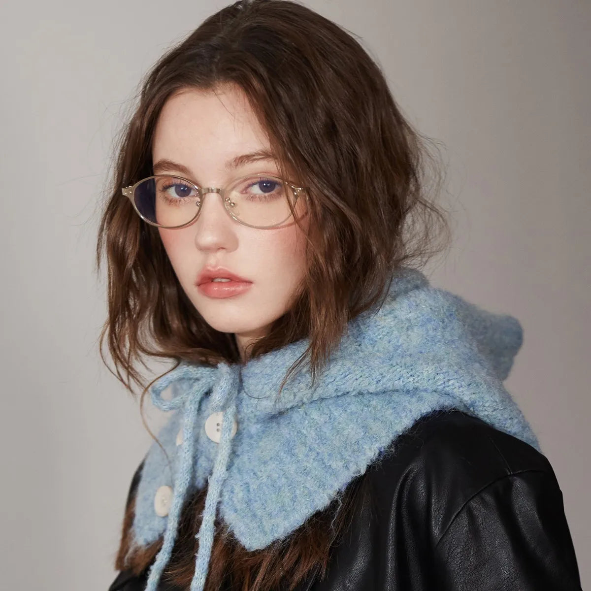 Luxury Winter Knitted Balaclava 1pcs Thicken Hat Neckerchief Winter Accessories Hooded Hat Ear Protection Scarf Cap Cold Weather