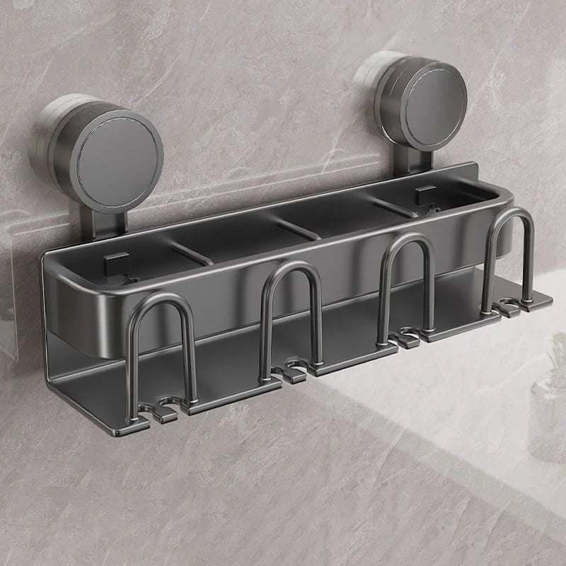No Need To Drill Suction Cup A Wall-Mounted Electric Toothbrush Holder With a Cup For The Bathroom