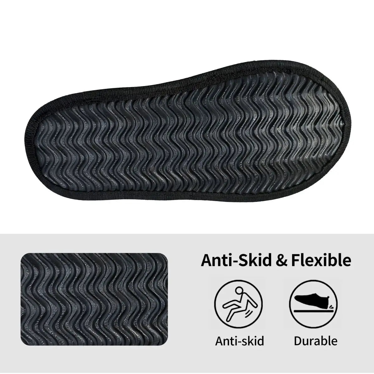 Winter House Cotton Slippers Harrys Potters Magic School Accessories Household Fur Slides Slippers Indoor Cozy Anti Slip Slides