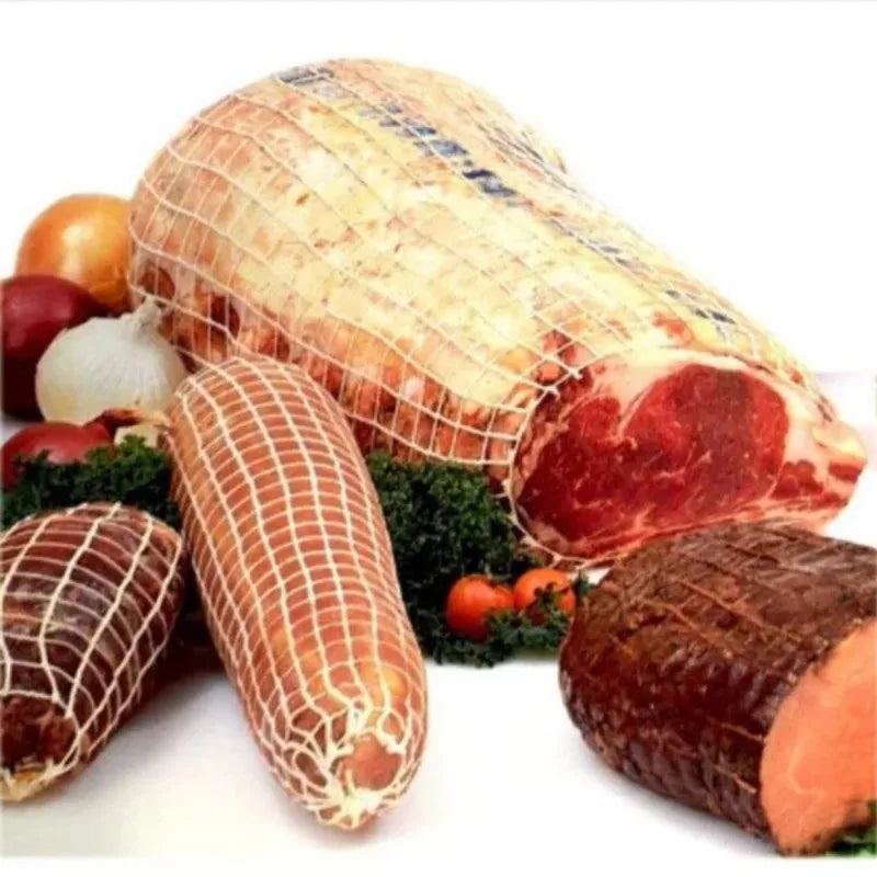 Cotton Meat Net Hot Dog Ham Sausage Butcher's Roast Cooking String Net