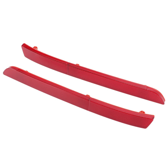 Pair Left Right Rear Bumper Reflector Red 7E0945105 Replacement for VW Transporter T5 T6 2012‑2016