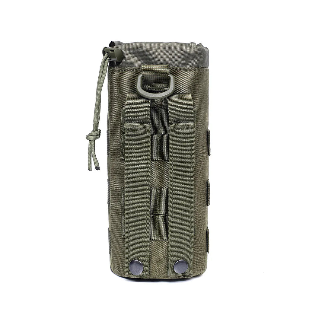 Travel Tactical Molle Water Bottle Bag Pouch Holder Camping Hiking Cycling Fishing Hunting Water Bottle Kettle Carrier