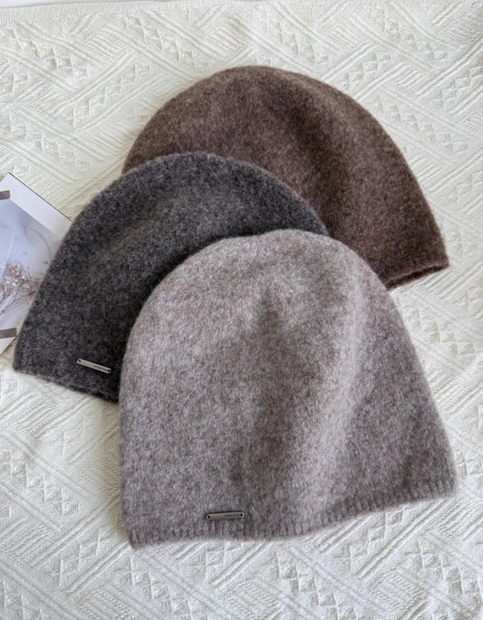 Winter Hat For Women Knitted Hat Skullies Beanies Female Bonnet Woman Soft Warm Knit Cap Solid Color Casual Fashion Accessories