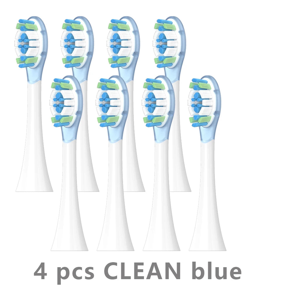 Replacement Brush Heads For XIAOMI MIJIA Pro MES610/MES609 Sonic Electric Toothbrush Dupont Bristle with Caps Sealed Pack