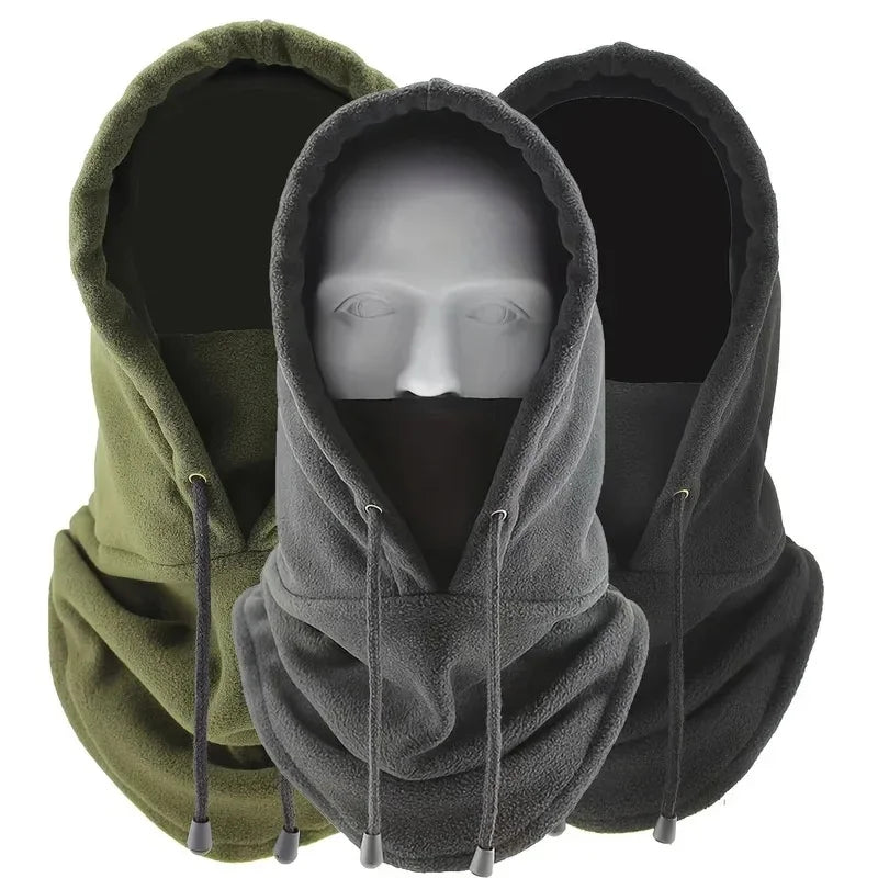 Winter Balaclava Set, Windproof Warm Hat for Outdoor Cycling and Skiing with Neck Warmer – Perfect Gift for Christmas/Halloween/