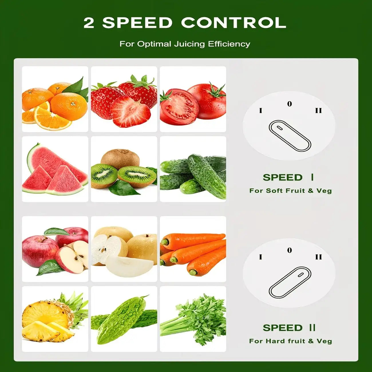 1 Pack Multi Function Juicer Blender Food Processor 3 Speed Settings Wide Mouth for Fruits Vegetables Easy Clean Detachable High Juice Yield Fast Juicing