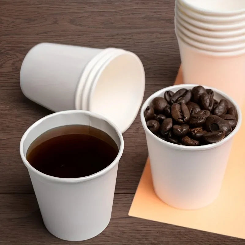 50/100/200PCS Disposable Tasting Cup One Mouthful Cup Supermarket Office  Hotel Party Snacks Coffee Drinks Candies Mouthwash