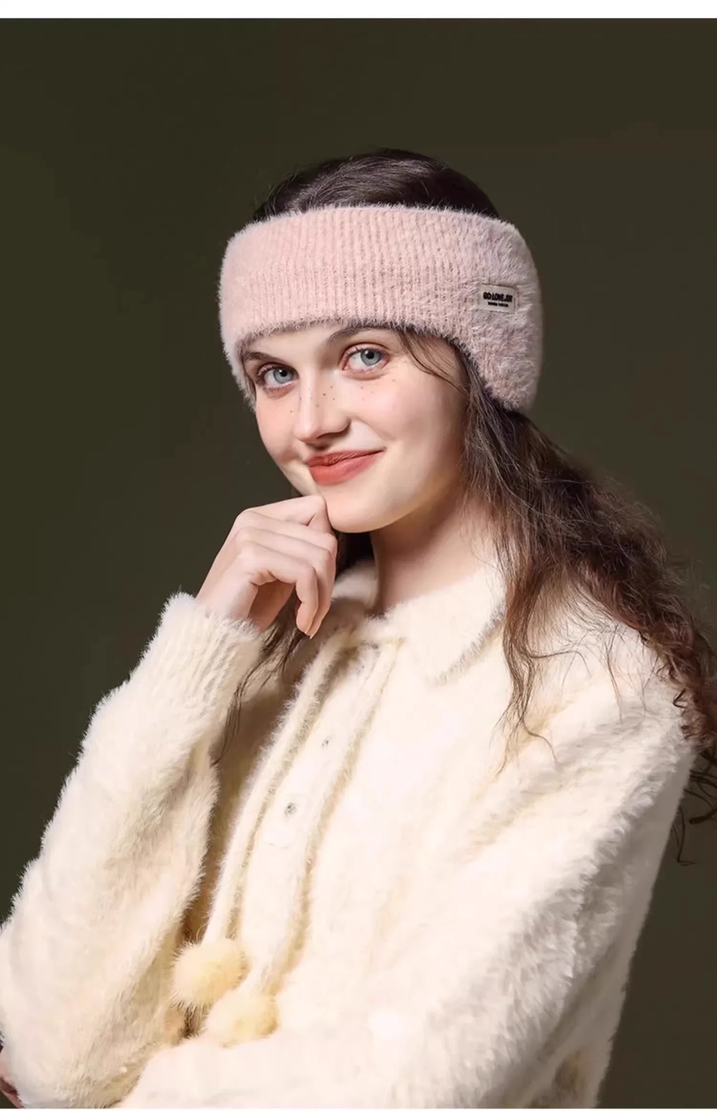 Winter Ear Warmer Earmuffs Headband Cute Hair Bands Outdoor Skiing Sport Thick Hairband For Women Men Headscarf Hair Accessories