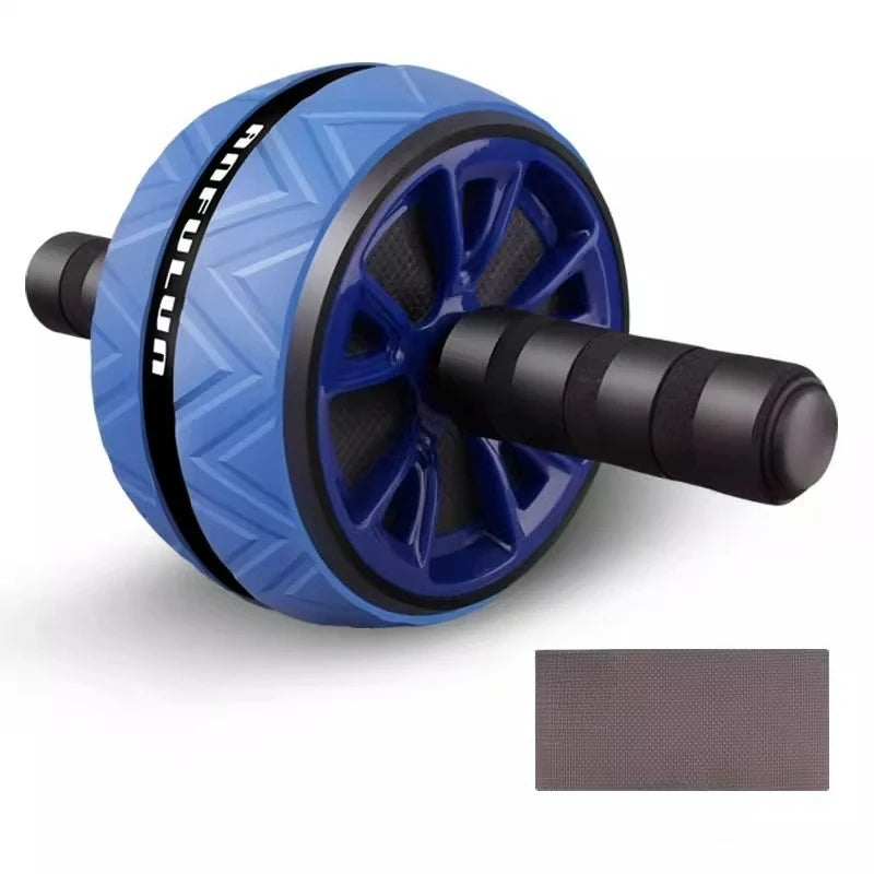 Ab Roller Wheel Non-Slip Abdominal Training Roller Core Workout Home Gym Fitness Equipment for Men Women