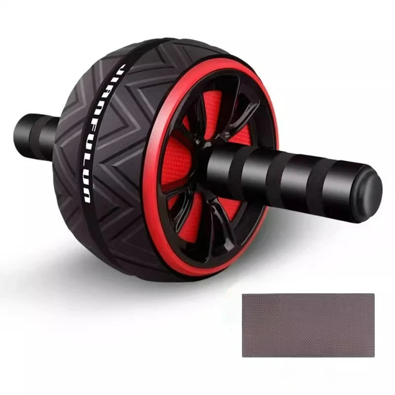 Ab Roller Wheel Non-Slip Abdominal Training Roller Core Workout Home Gym Fitness Equipment for Men Women