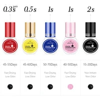 GAHAMACA Eyelash Extension 0.07mm C/D/L/LU Curl Lash 3dW-Shape Eyelashes Extension Natural Soft Premade False Lashes ﻿Wholesaled