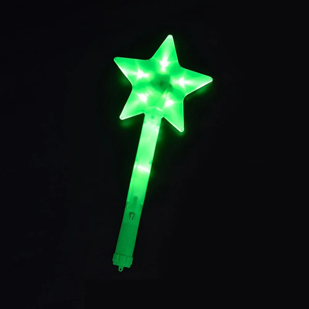 Concert LED Glowing Sticks,Flashing Star Glow-Stick Music Festival Celebrations Ambient Lighting Atmosphere Light Raves Party