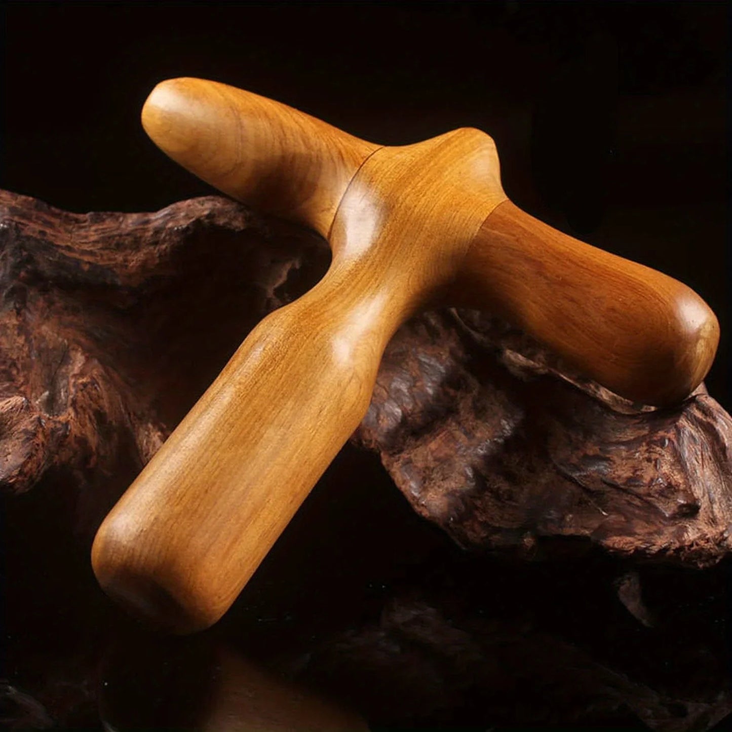 Professional Wooden Foot Massage Stick, Ergonomic Reflexology Tool,Portable Muscle Relief Massager for Home and Massage Shop Use