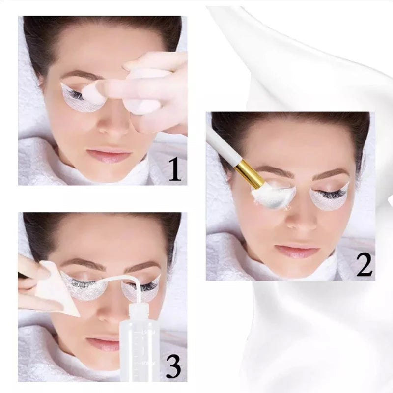 Eyelash Extension Cleaning Bottle Eye Lashes Clean Brush Set Eyebrow Skin Care Remover Washing Lash Shampoo Flask Tools Kit