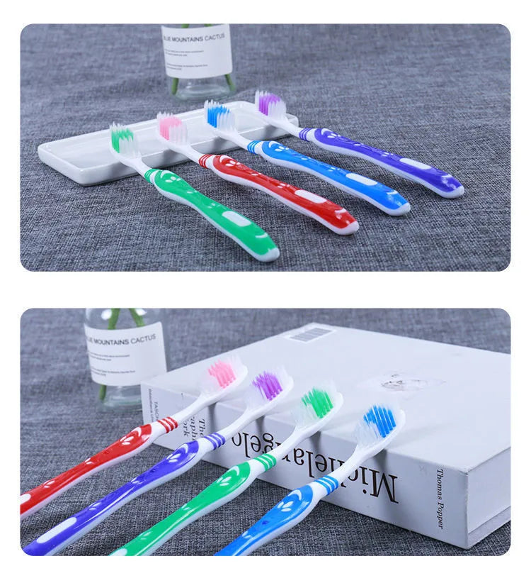 NONA toothbrush, natural, high quality manual toothbrush, soft bristles, suitable for gums, for everyday deep cleaning oral care