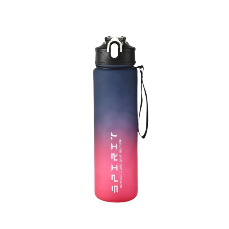 1PCS Hot Sale 750ML Sports Water Bottle Shaker Outdoor Travel Portable Leakproof Drinkware Plastic Drink Bottle BPA Free