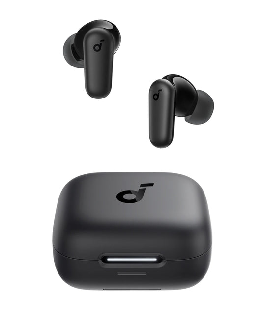 Soundcore P30i by Anker Noise Cancelling Earbuds, Strong and Smart Noise Cancelling, Powerful Bass, 45H Playtime, Bluetooth 5.4