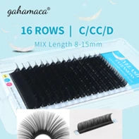 GLAMLASH 2tips 3D W Shape Lashes Extension Premade Volume Fan Eyelashes W Style Shaped Lash Makeup Supplies Natural EyeLash