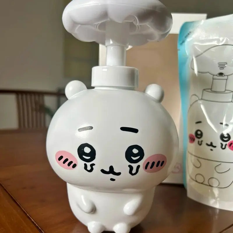 Jiyi Mushroom Shaped Portable Travel Bottles Cute Hand Sanitizer Shower Gel Dispenser Refillable Empty Containers for Home Bathr
